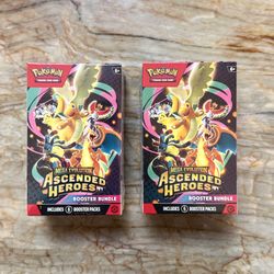 POKEMON ASCENDED HEROES BOOSTER BUNDLE SEALED