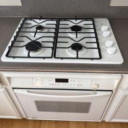 30 inch Gas Cooktop and Oven