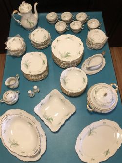 Vintage Lily Of The Valley Bavarian China Set