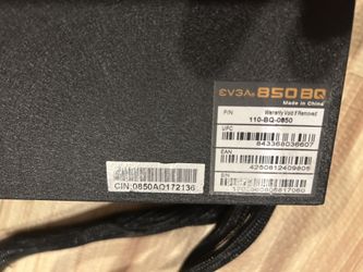850 W gaming power supply