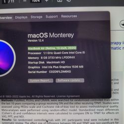 MacBook Air 2020 Great Condition 