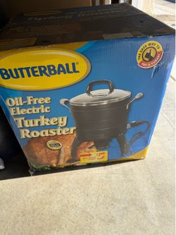 Oil free electric Turkey roaster