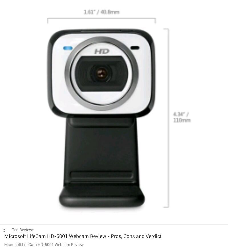 Micrrsoft LifeCam HD-5001