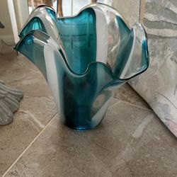 Beautiful Glass Vase-$15.00