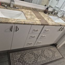 Bathroom Double Vanity  69 X24