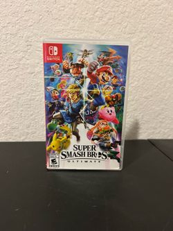 Super Smash Bros Ultimate Nintendo Switch
