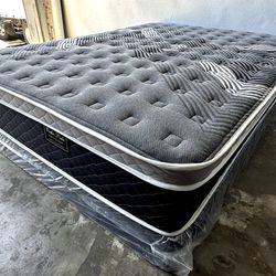 Queen Oasis Thermal Comfort Europillow Top 12inch Matres!!