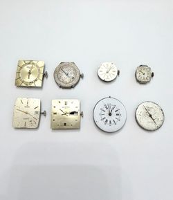 Pocket watch & watch dials with movement