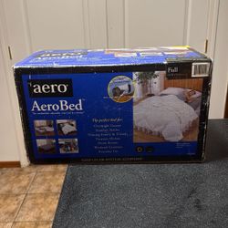 New In Box AeroBed With Recessed Pump Air Mattress