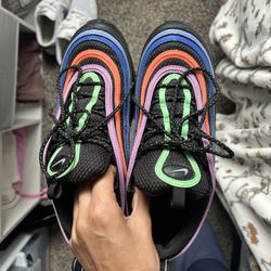 Nike Women's Air Max 97 sneakers in the "Multicolor" colorway