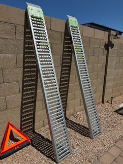 84”x 10” steel loading Ramp
