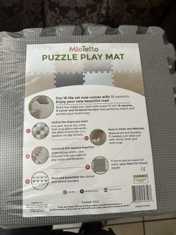 MioTetto Puzzle Play Mat 18 Pieces