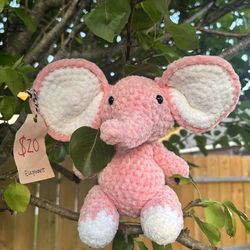 Crochet Elephant Plushie