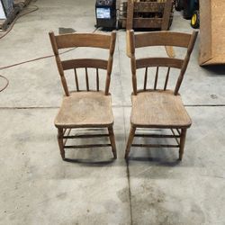 Antique  Chairs and Table