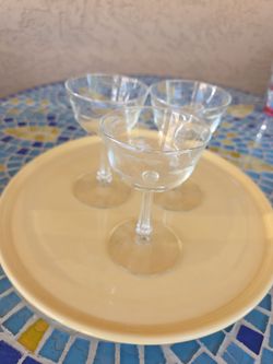 Vintage glassware