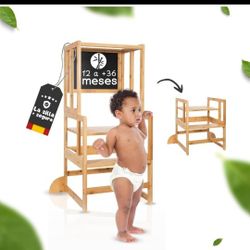 Learning Tower W/Chalkboard for kids ( Brand New, Never Used ) For $40