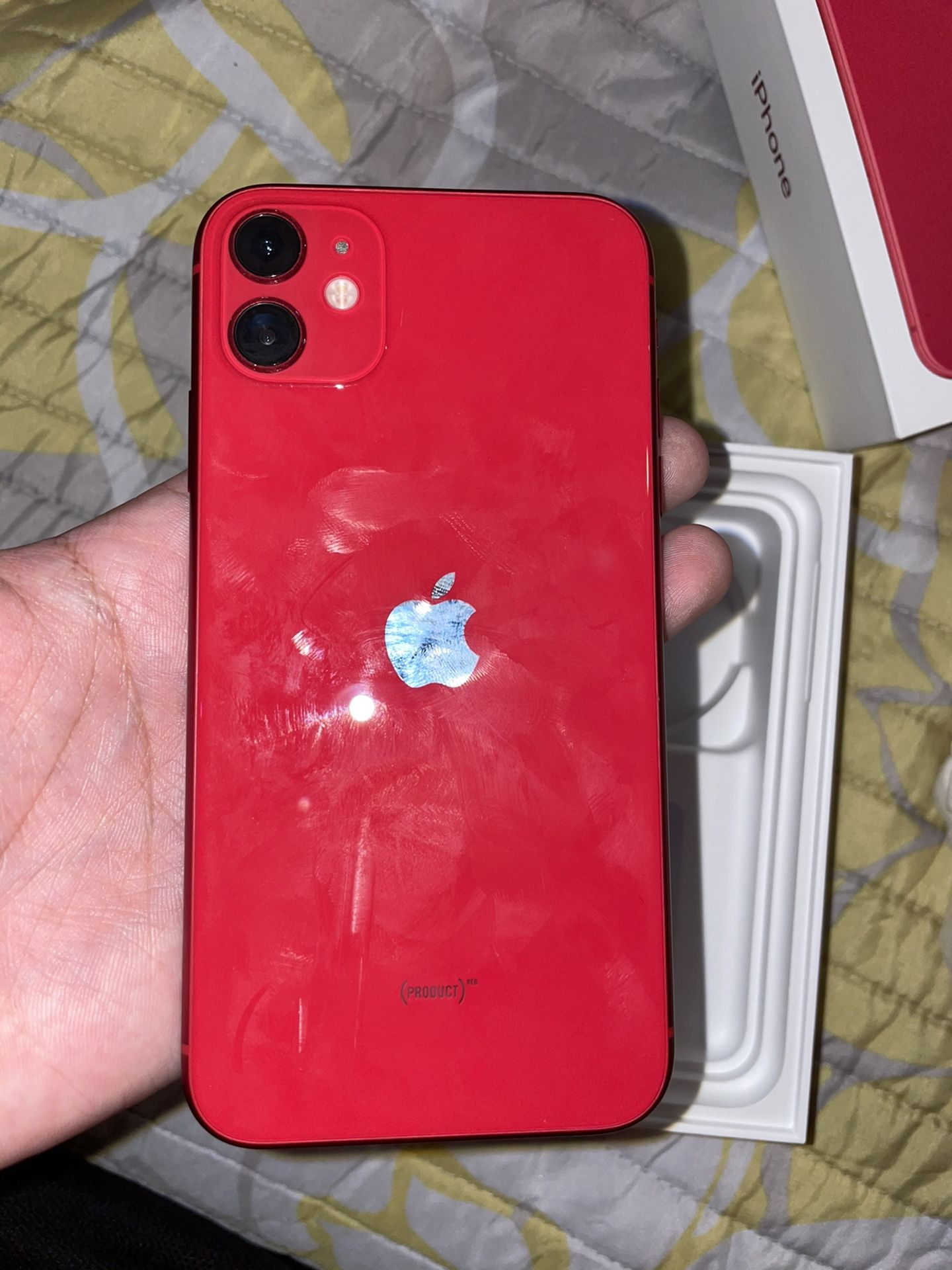 iPhone 11 red 64 has been in use for less then 9 months
