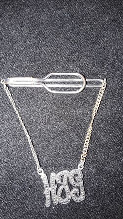 Vintage K-D sterling marcasite initial pin brooch