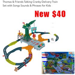 New In Box Thomas & Friends Talking Cranky Delivery Train Set $40 Cash Only East Palmdale 