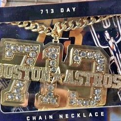 Houston Astros 713 SGA Jewelry Necklace Chain Necklace
