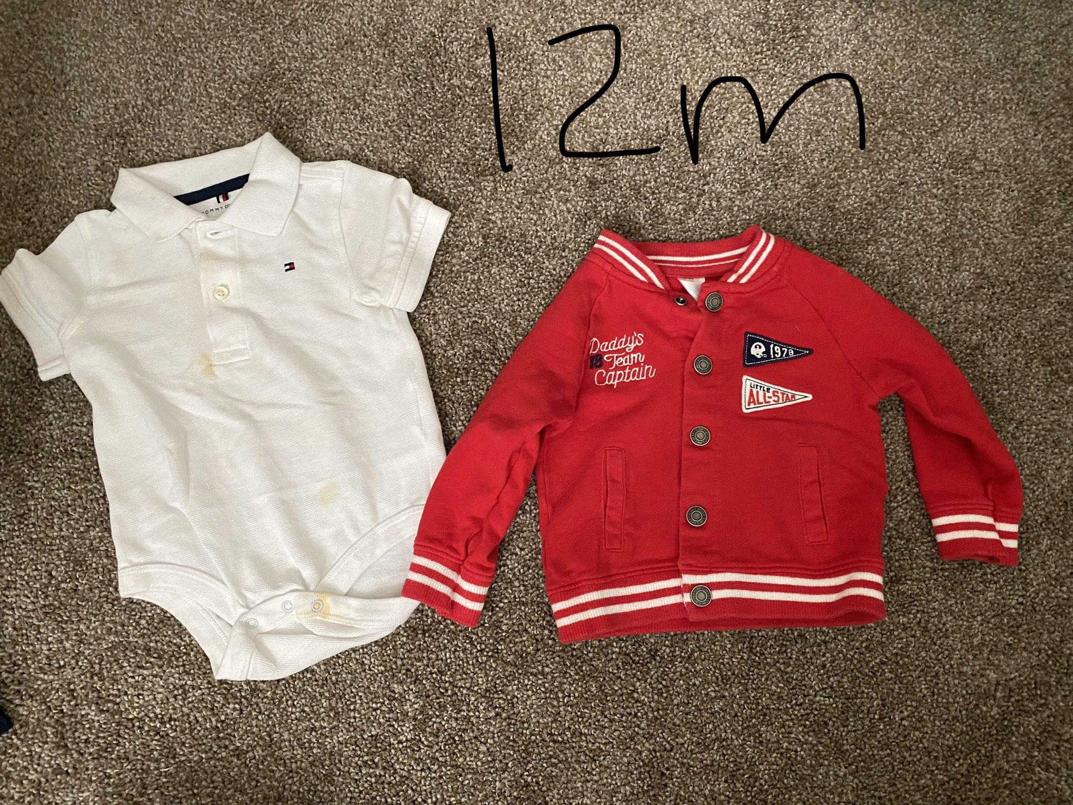 Baby Boy Clothes Sizes Range