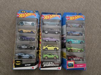 Hot Wheels 5 Packs