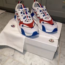 Moncler Blue Compassor Sneakers EU 45 | 12