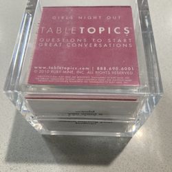 Like New Tabletopics Game