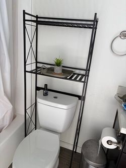 3 tier toilet storage