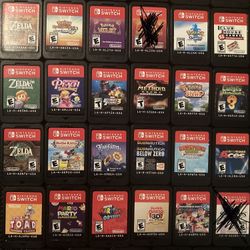 Nintendo Switch Games & 256gb sd card please read description