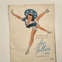 Shipstads & Johnson Original Ice Follies Of 1948 Official Program