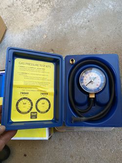 Water column pressure test kit