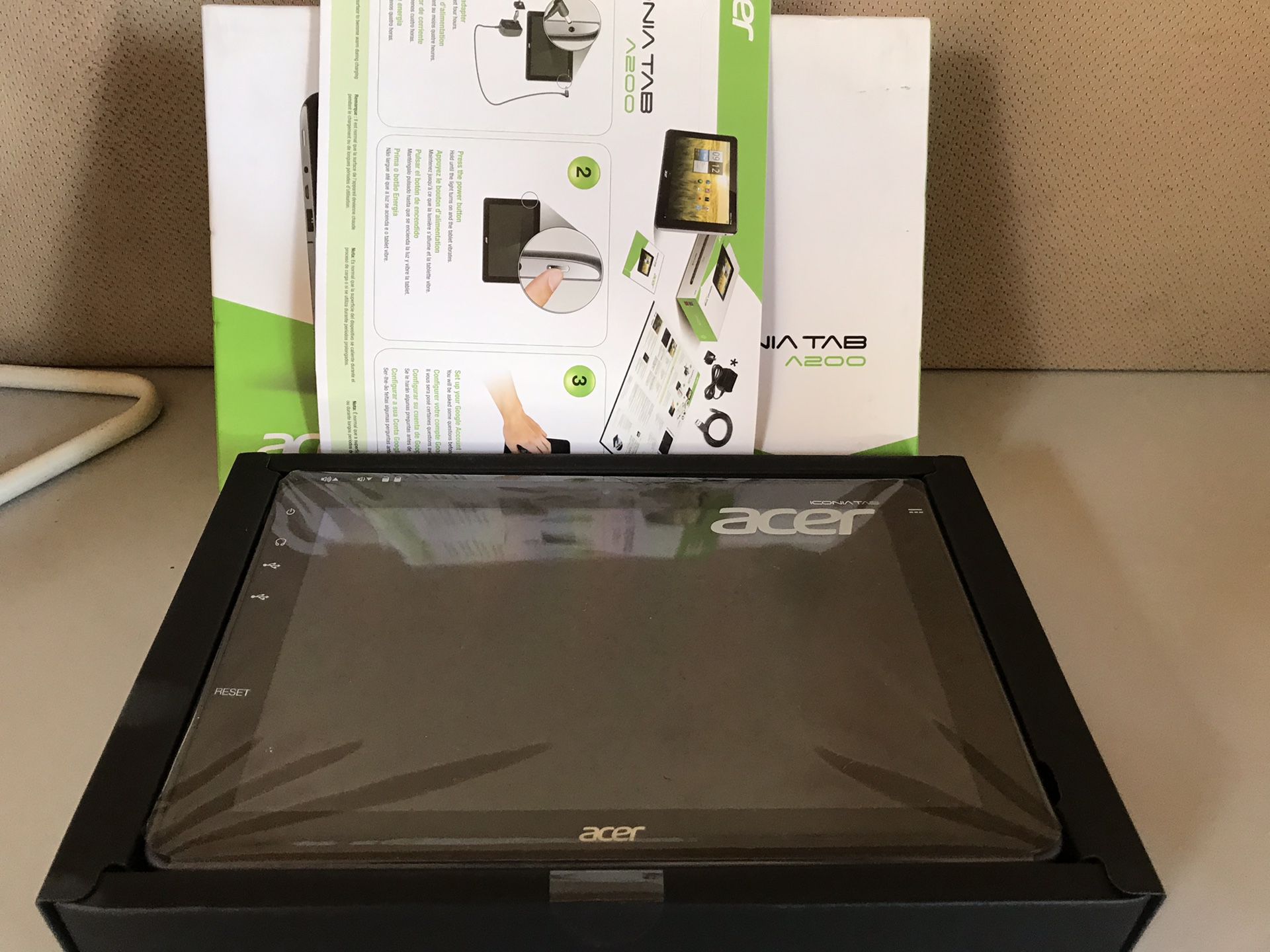 Acer Icona tab a200 tablet