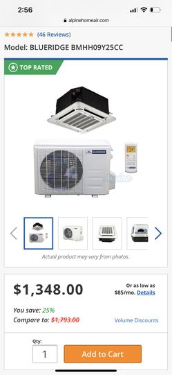 Complete in box 3/4 ton ac