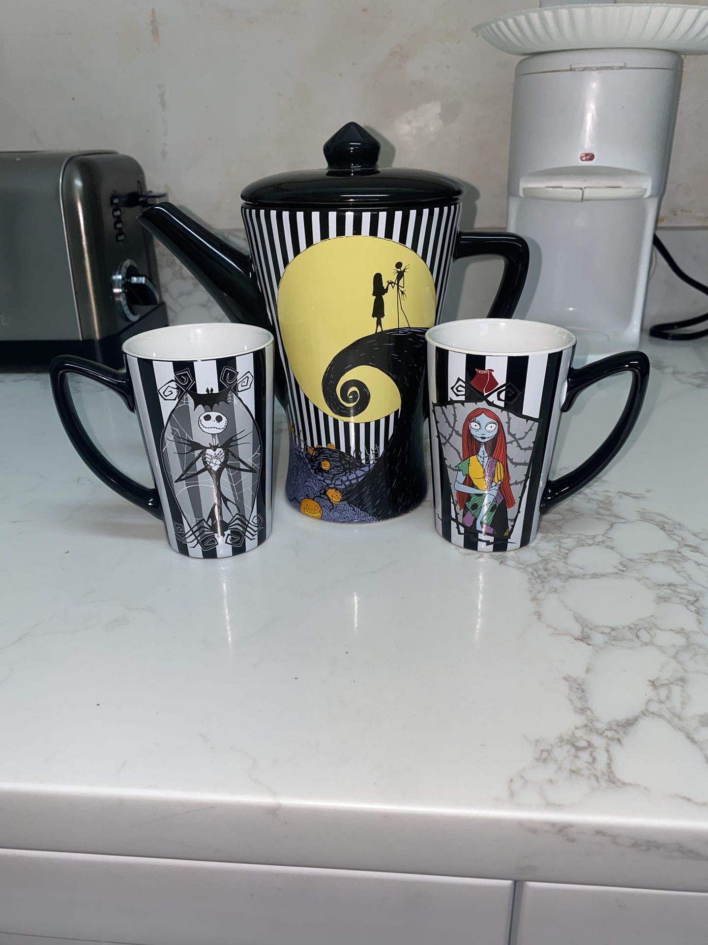 Nightmare Before Christmas tea set