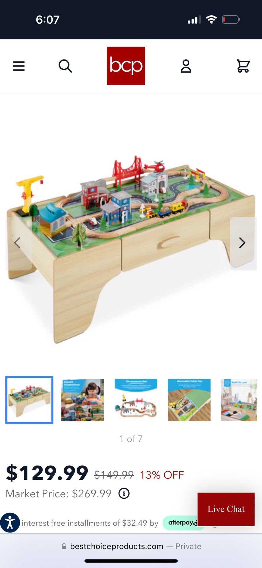 Kids Play table