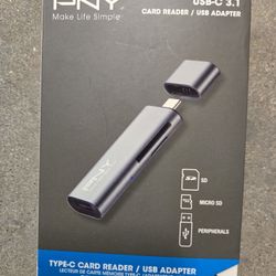 PNY 3.1 Card Reader Brand New In Box