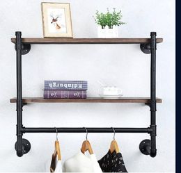 Shelf And Clothing Rod Coat Rack
