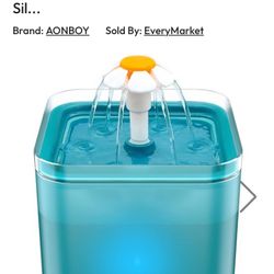 AONBOY colorfulbpet drinking fountain
