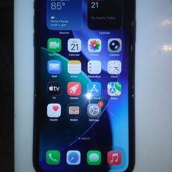 Black iphone 11 128 GB storage