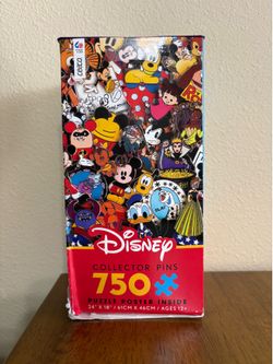 Disney Collector Pins 750 Piece Puzzle by Ceaco 2016
