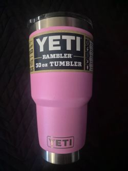 NEW 30OZ YETI RAMBLER WITH MAGSLIDER LID LIMITED EDITION POWER PINK
