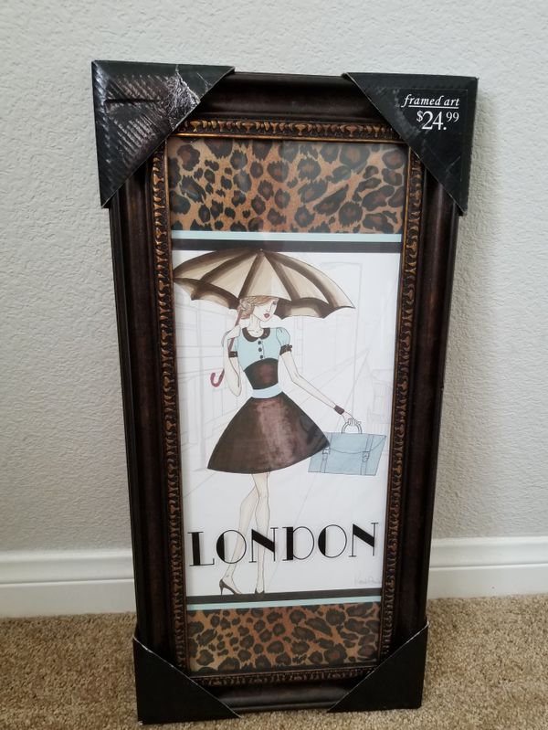 1x2ft London Leopard Art Frame New For In Las Vegas Nv Offerup