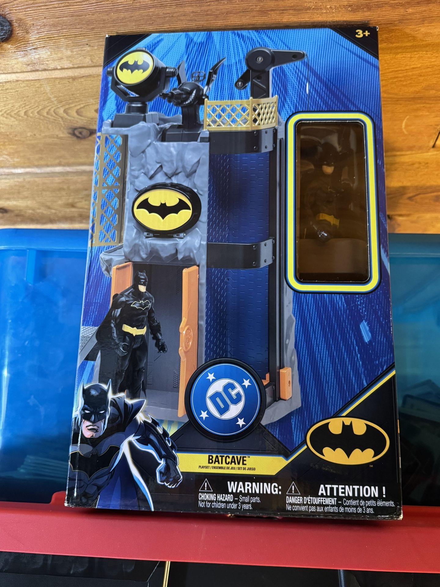 DC Comics Batman Batcave Playset with Batman Action Figure