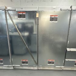 Subzero 72" Designer Column Refrigerator and Freezer with Ice Maker - Panel Ready