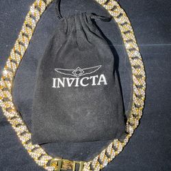 NEW Invicta Cuban Link Necklace $75 obo
