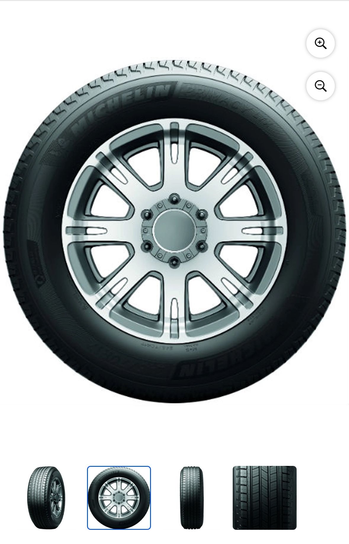 Michelin Primacy LTX All Season 265/60R18 110H Passenger Tire