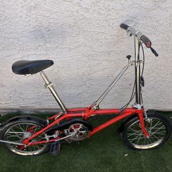 Vintage folding bicycle 