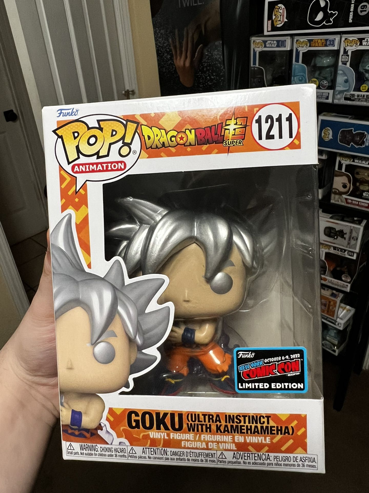 NYCC ultra Instinct Goku Funko Pop