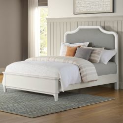 Lila Bed Frame with Upholstered Headboard, Queen